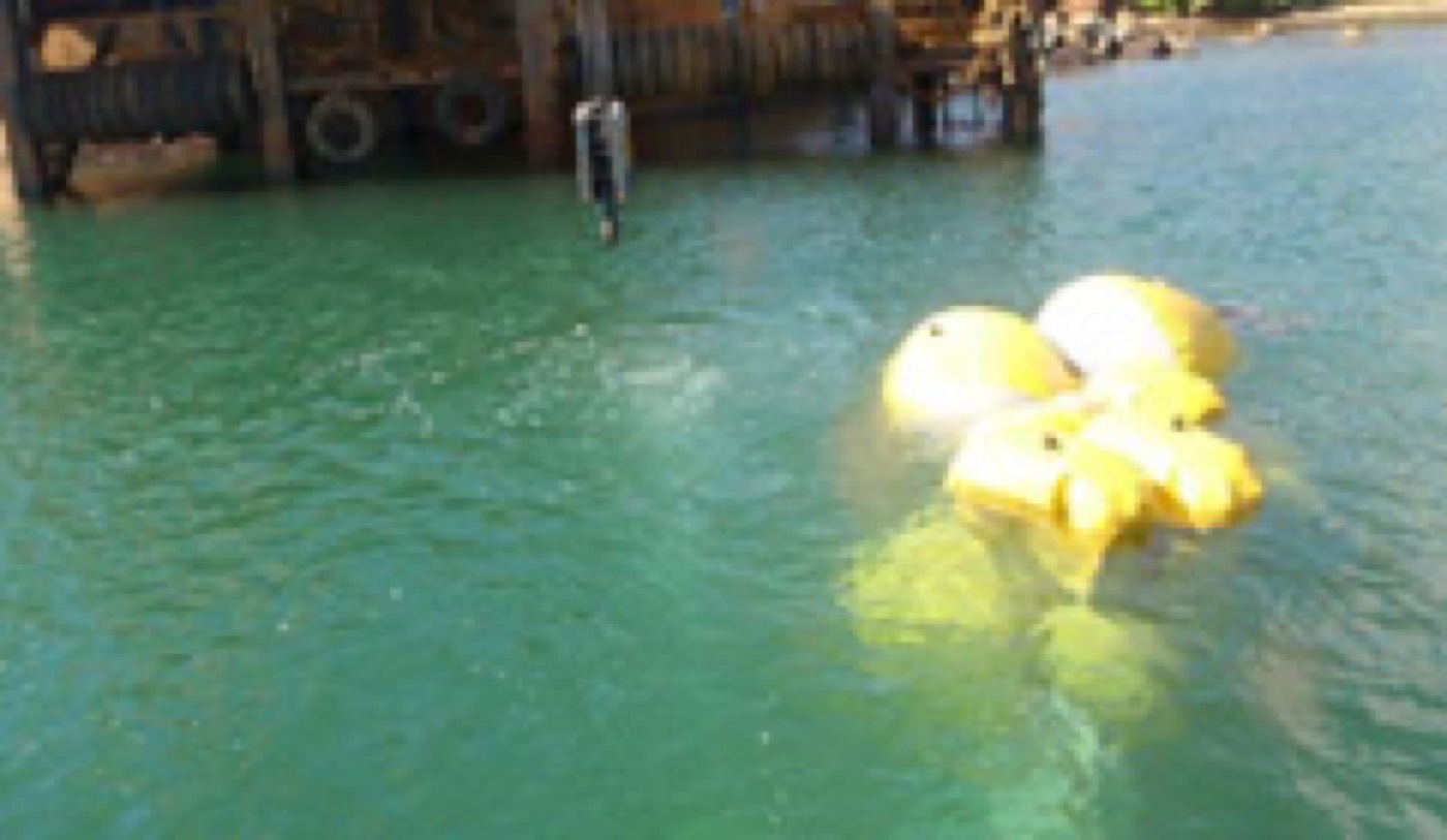 Levage en mer — ETSM Nouvelle-Calédonie 1