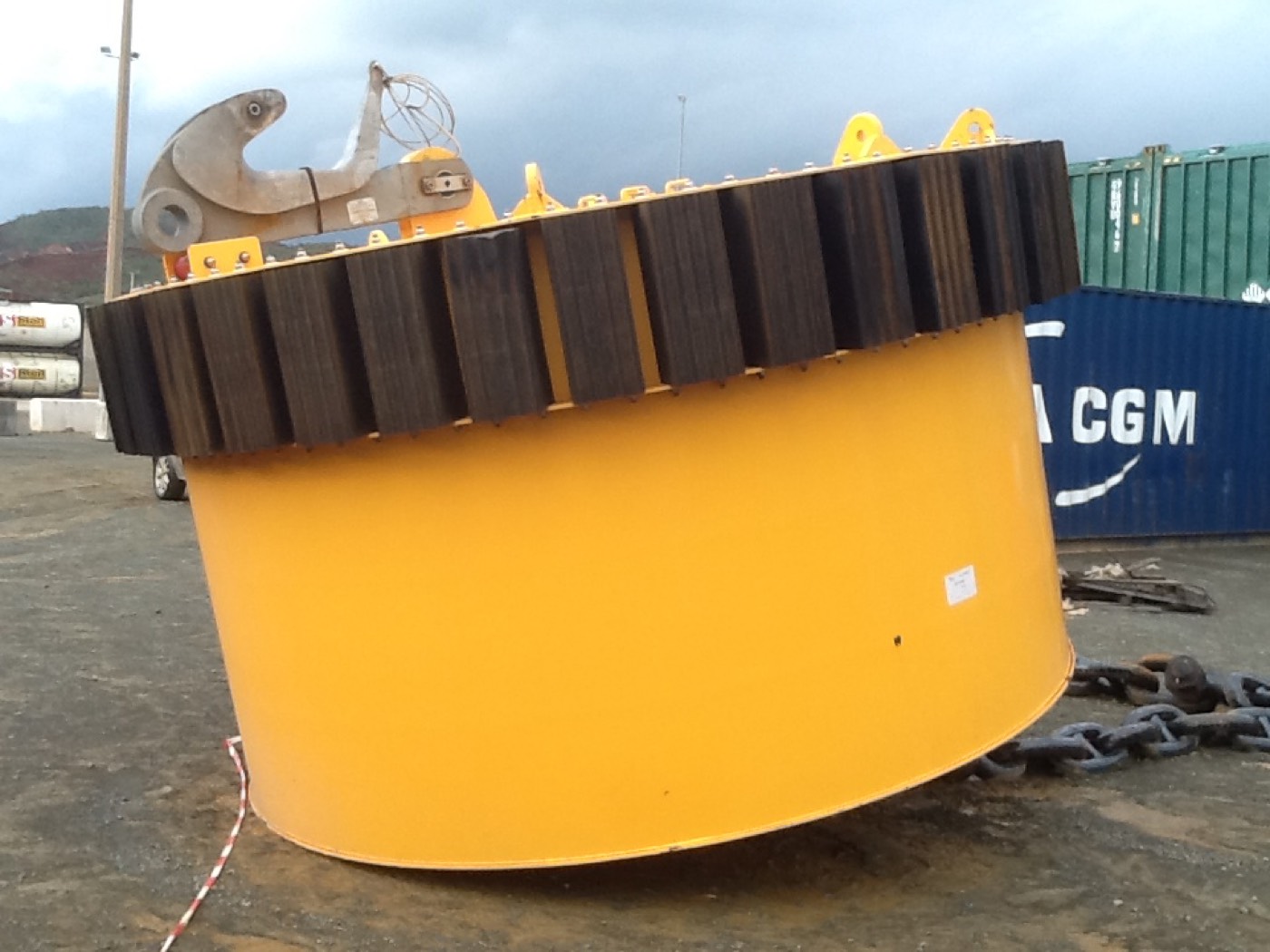 Nouveaux amarrages au port de GORO – VALE NC — ETSM Nouvelle-Calédonie 1