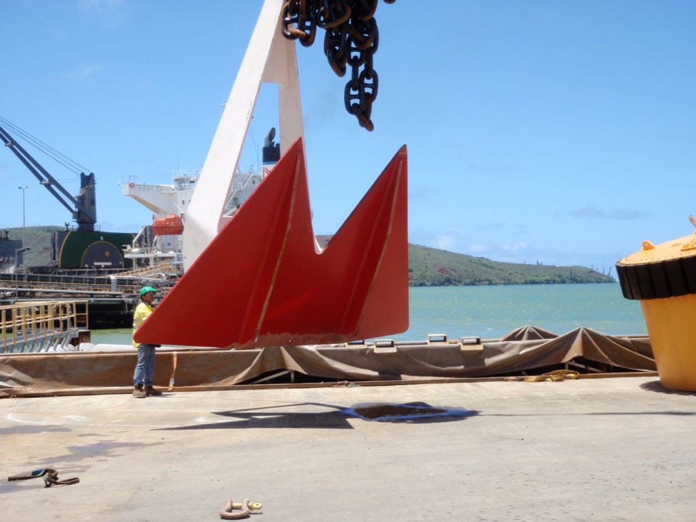 Nouveaux amarrages au port de GORO – VALE NC — ETSM Nouvelle-Calédonie 12