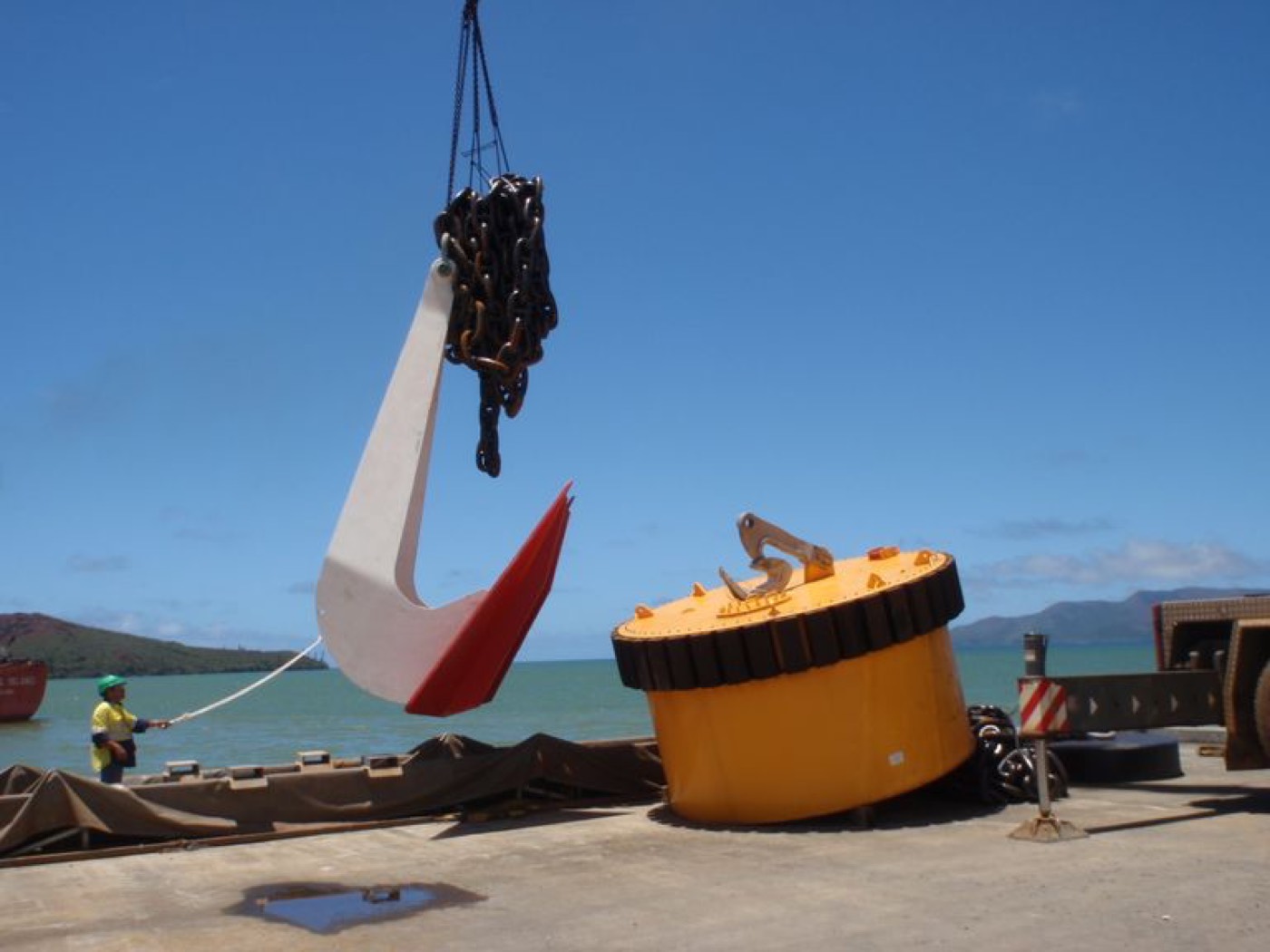 Nouveaux amarrages au port de GORO – VALE NC — ETSM Nouvelle-Calédonie 13