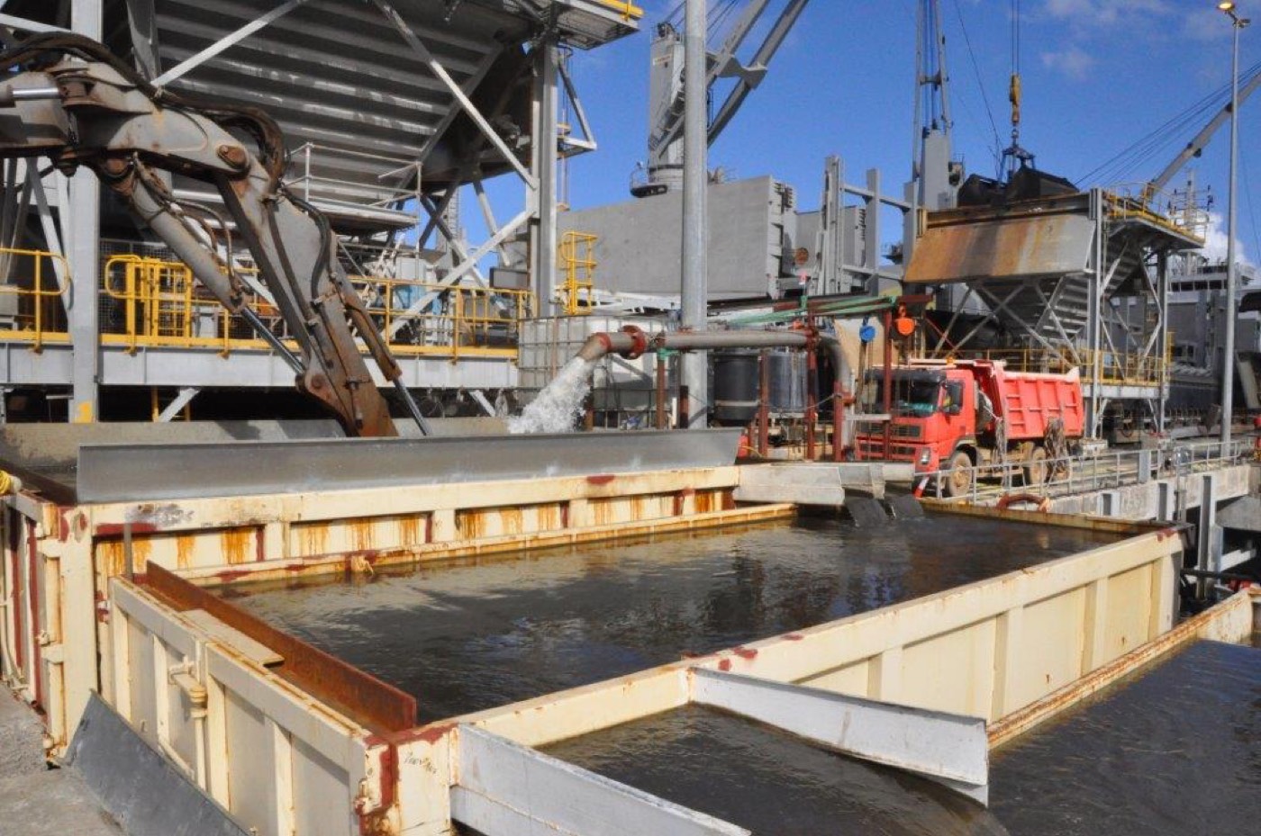 DRAGAGE Air-lift Port de GORO — ETSM Nouvelle-Calédonie 18