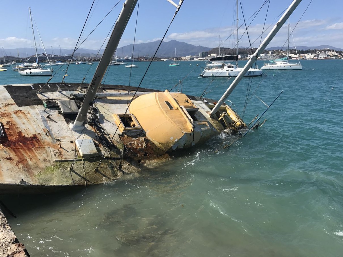 Echouage de Navires — ETSM Nouvelle-Calédonie 1