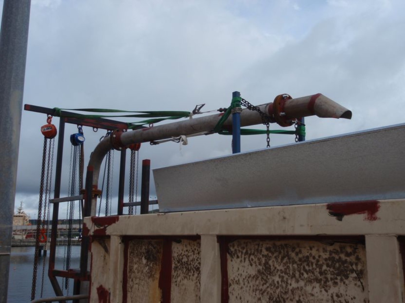DRAGAGE Air-lift Port de GORO — ETSM Nouvelle-Calédonie 4