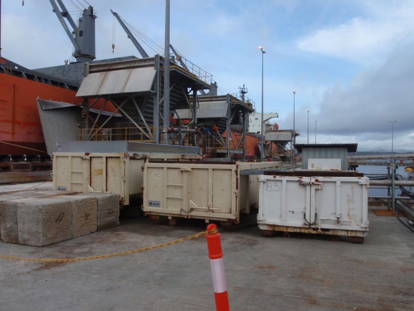 DRAGAGE Air-lift Port de GORO — ETSM Nouvelle-Calédonie 3
