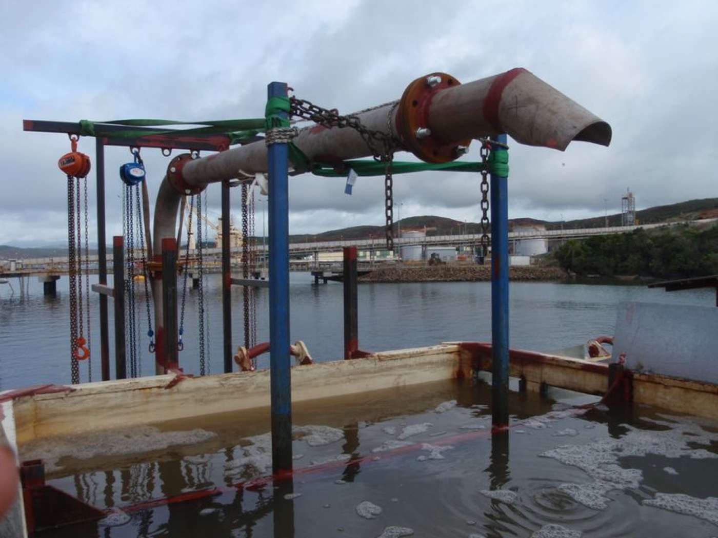 DRAGAGE Air-lift Port de GORO — ETSM Nouvelle-Calédonie 17