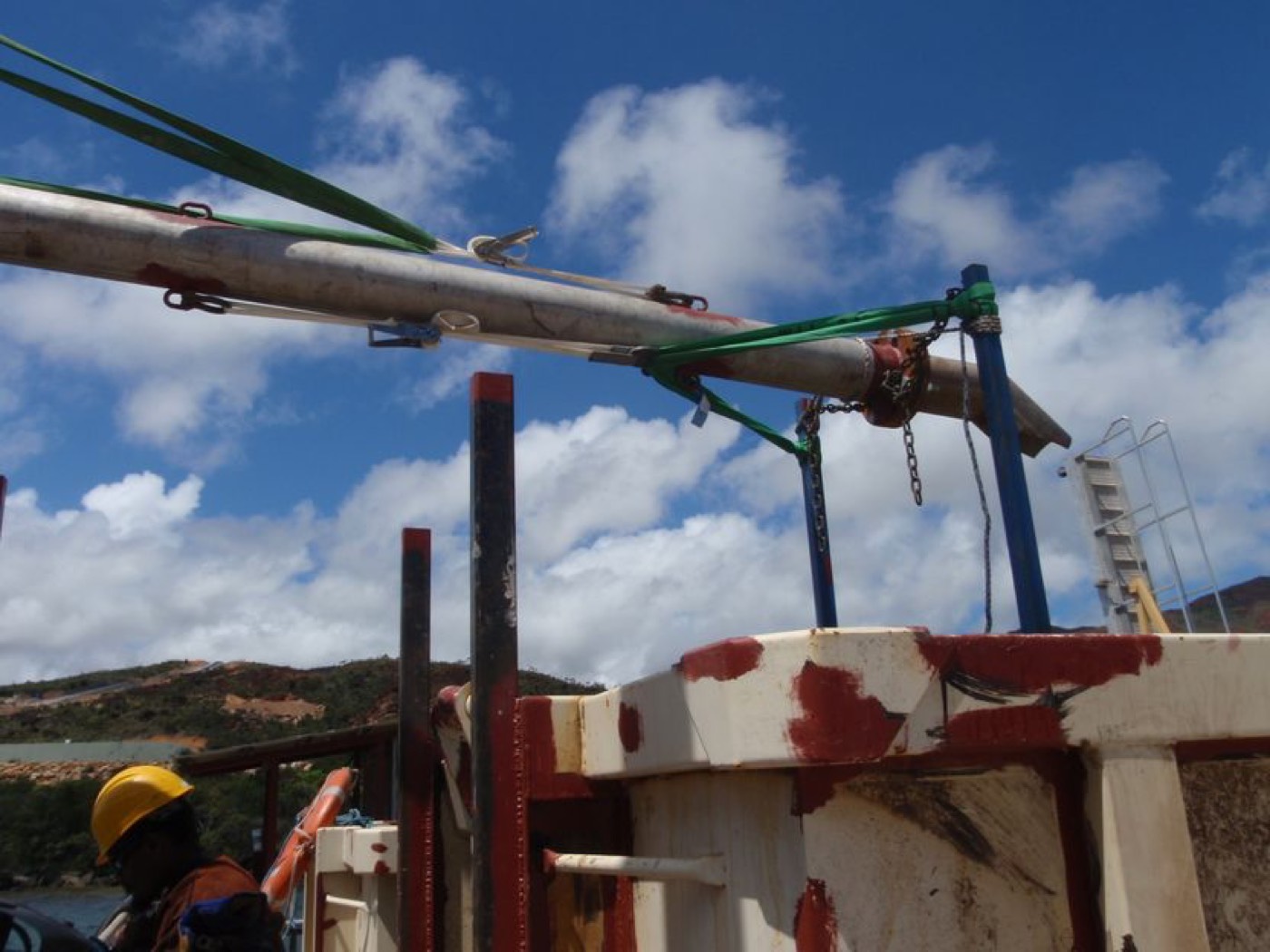 DRAGAGE Air-lift Port de GORO — ETSM Nouvelle-Calédonie 20