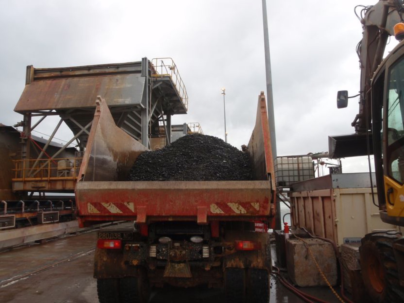 DRAGAGE Air-lift Port de GORO — ETSM Nouvelle-Calédonie 9
